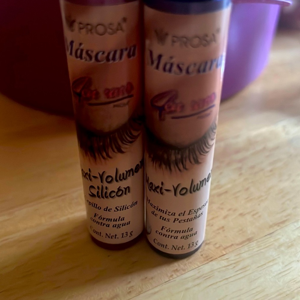 Mascara each one is $12